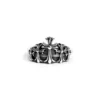 Anillo Corona con Cruz de Chrome Hearts Anillo Corona con Cruz de Chrome Hearts