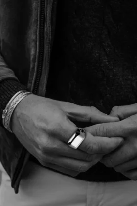 Anillo cruz grande Pj