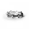 Anillo de cola con cruz de Chrome Hearts Anillo de cola con cruz de Chrome Hearts