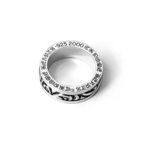 Anillo giratorio con volutas