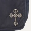 Bolso bandolera de cuero con Filigree Cross de Chrome Hearts