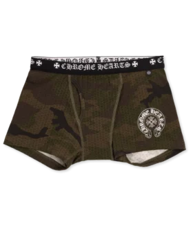 Boxer de algodón con estampado Camo Plus de Chrome Hearts Boxer de algodón con estampado Camo Plus de Chrome Hearts