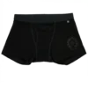 Boxer de algodón negro de Chrome Hearts con detalles en negro