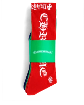Calcetines blancos con la banda «Fuck You» de Chrome Hearts Calcetines blancos con la banda «Fuck You» de Chrome Hearts