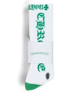 Calcetines Chrome Hearts rojos, verdes y negros Calcetines Chrome Hearts rojos, verdes y negros