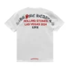 Camisa blanca con bolsillo de Chrome Hearts Las Vegas Rolling Stones