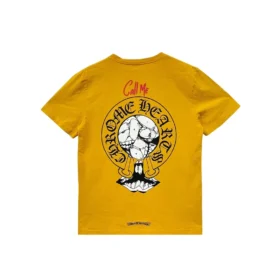 Camisa Chrome Hearts amarilla