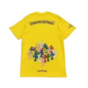 Camiseta «Cemetery» de Chrome Hearts en amarillo