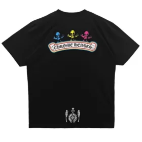 Camiseta Chrome Hearts arcoíris