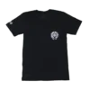 Camiseta Chrome Hearts con Horseshoe multicolor y cruz recta