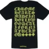 Camiseta Chrome Hearts «Made in Hollywood» negra