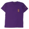 Camiseta clásica Chrome Hearts Lakers morada