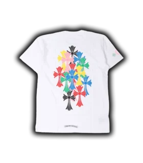 Camiseta con cruz multicolor de Chrome Hearts