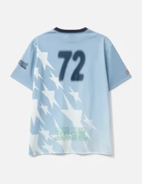 Camiseta de jersey con estrellas de Collabs X Saint