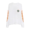 Camiseta de manga larga blanca de Chrome Hearts Camiseta de manga larga blanca de Chrome Hearts