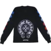 Camiseta de manga larga Chrome Hearts con Horseshoe multicolor Camiseta de manga larga Chrome Hearts con Horseshoe multicolor