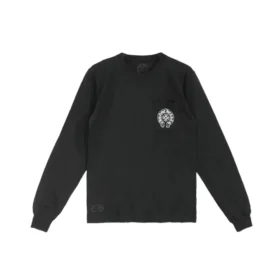 Camiseta de manga larga negra Chrome Hearts