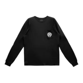 Camiseta de manga larga negra de Chrome Hearts