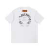 Camiseta Louis Vuitton X Chrome Hearts blanca