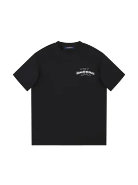 Camiseta Louis Vuitton x Chrome Hearts negra