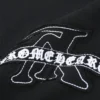 Camiseta Louis Vuitton x Chrome Hearts negra