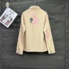 Chaqueta Chrome Hearts con cruces rosas y negras Chaqueta Chrome Hearts con cruces rosas y negras