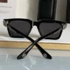 Gafas negras de Chrome Hearts Gafas negras de Chrome Hearts