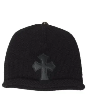 Gorro de algodón con Cross Patch de Chrome Hearts Gorro de algodón con Cross Patch de Chrome Hearts