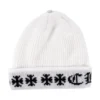 Gorro de cachemira Big Daddy de Chrome Hearts – Blanco Gorro de cachemira Big Daddy de Chrome Hearts – Blanco