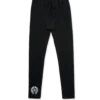 Leggings largos de algodón negro de Chrome Hearts