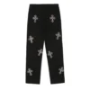 Pantalones Chrome Hearts con cruz de strass Pantalones Chrome Hearts con cruz de strass