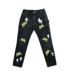 Pantalones de carpintero Chrome Hearts Sex Records