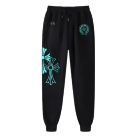 Pantalones de chándal Chrome Hearts Blue Triple Cross Pantalones de chándal Chrome Hearts Blue Triple Cross