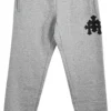 Pantalones de chándal Triple Cross de Chrome Hearts – Gris