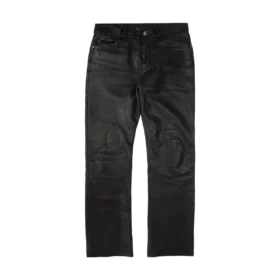 Pantalones de cuero Fleur de Chrome Hearts