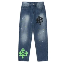Pantalones vaqueros azules de Chrome Hearts