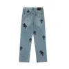Pantalones vaqueros de tela de cementerio Flairny de Chrome Hearts Pantalones vaqueros de tela de cementerio Flairny de Chrome Hearts