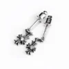 Pendientes colgantes Tiny E CH Plus con diamantes