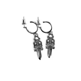 Pendientes de aro con forma de Dagger