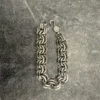 Pulsera con anillos dobles B de Chrome Hearts Pulsera con anillos dobles B de Chrome Hearts