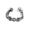 Pulsera con broche de cruz cuadrada de filigrana Pulsera con broche de cruz cuadrada de filigrana