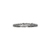 Pulsera de cadena de papel de Chrome Hearts