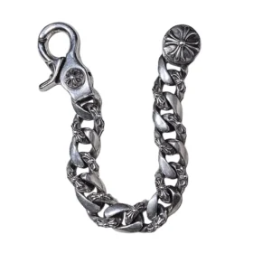 Pulsera de eslabones decorativos de Chrome Hearts