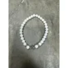 Pulseras con abalorios blancos «Cemetery» de Chrome Hearts Pulseras con abalorios blancos «Cemetery» de Chrome Hearts
