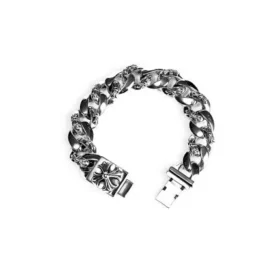 Pulseras de caja con cadena decorativa