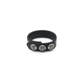 Pulseras de cuero Chrome Hearts 
