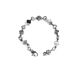 Pulseras de dados y Crossball de Chrome Hearts