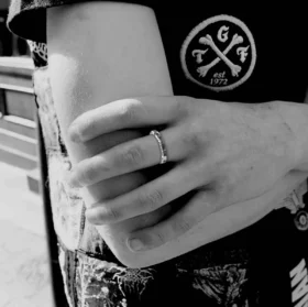 Spacer Ring «B Tch» de los Rolling Stones de 3 mm