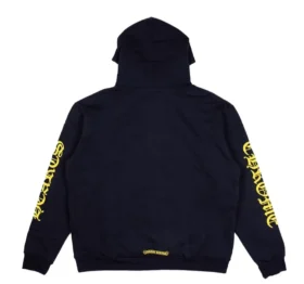 Sudadera con capucha azul marino
