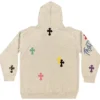 Sudadera con capucha Chrome Hearts 1 of 1 Matty Boy Cross «Gris/Multicolor» Sudadera con capucha Chrome Hearts 1 of 1 Matty Boy Cross «Gris/Multicolor»